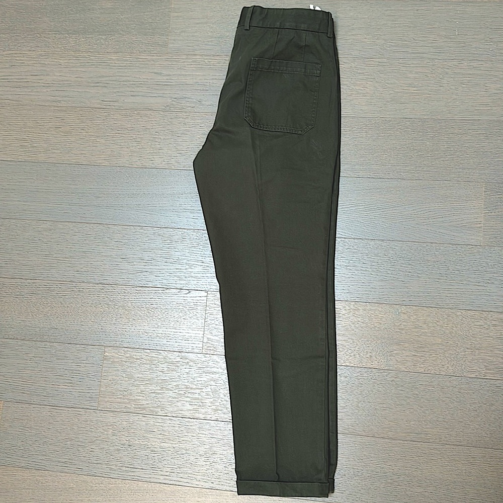 Men’s Marni Chino Pant Cuffed Size 50 in Olive
